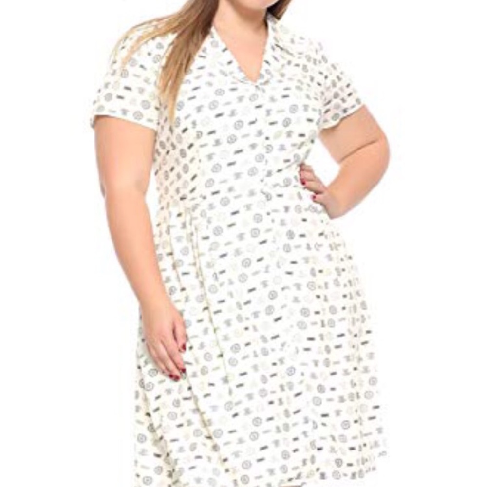 Outlander shirt dress, made by Hot Topic